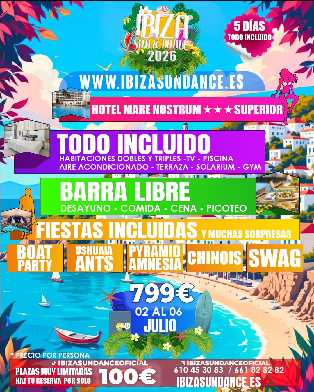 Pack Ibiza Julio 2027